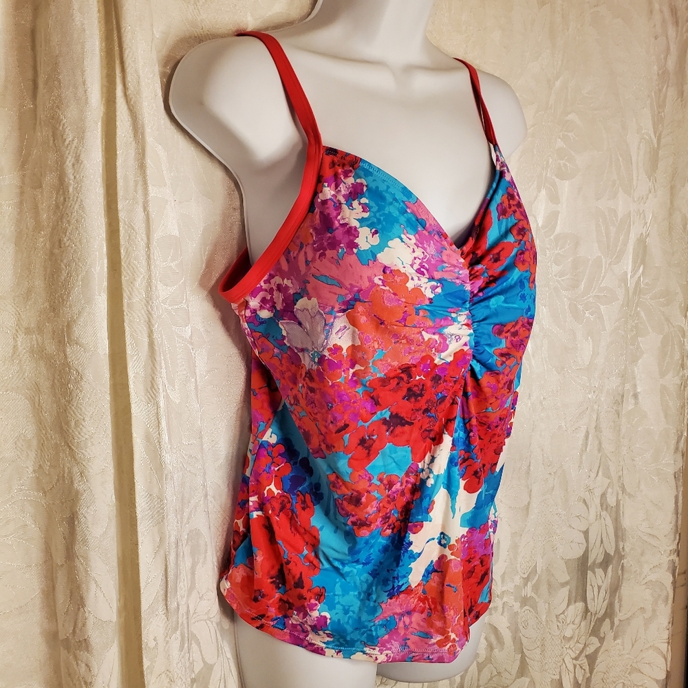 NWT - Reebok Tankini Swim Top XL - Picture 2 of 8
